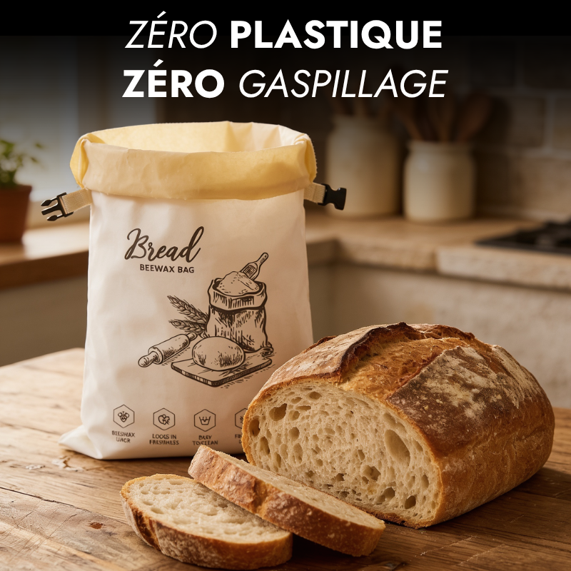 Sac à Pain à La Cire D'Abeille | Olmera