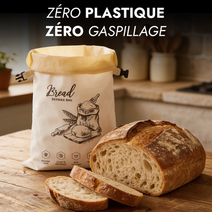 Sac à Pain à La Cire D'Abeille | Olmera