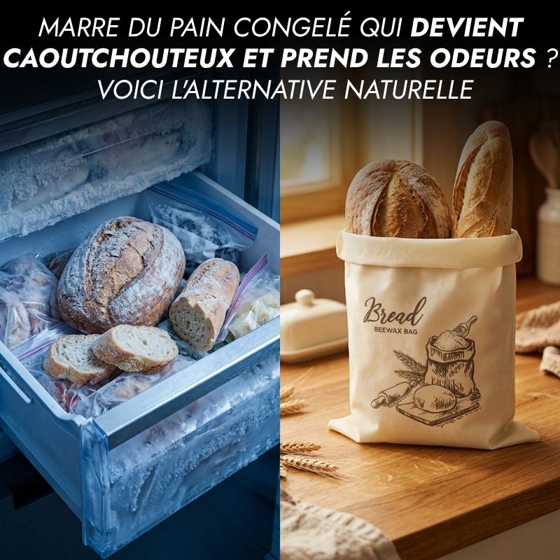 Sac à Pain à La Cire D'Abeille | Olmera