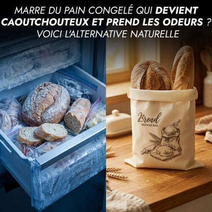 Sac à Pain à La Cire D'Abeille | Olmera
