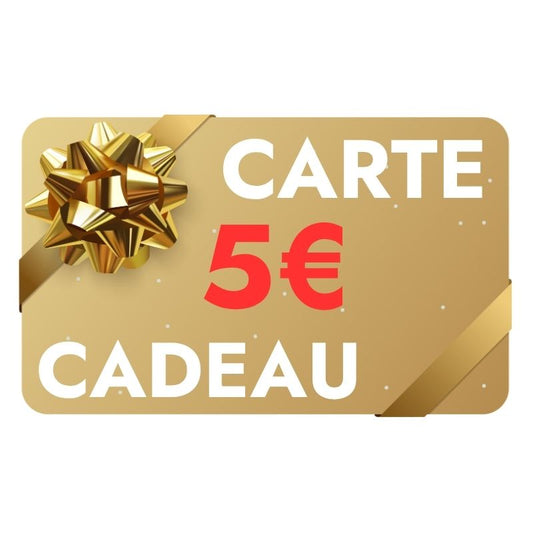 Carte Cadeau 5€