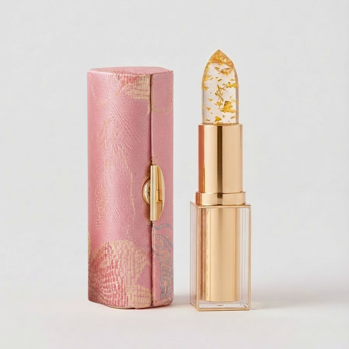 Silk Lipstick Case with Mirror