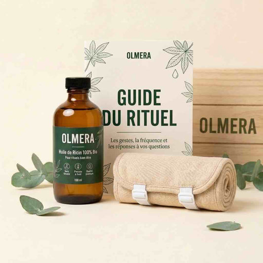 Kit Detox Huile De Ricin Olmera