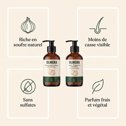 Duo Douche à l'Hydrolat d'Oignon