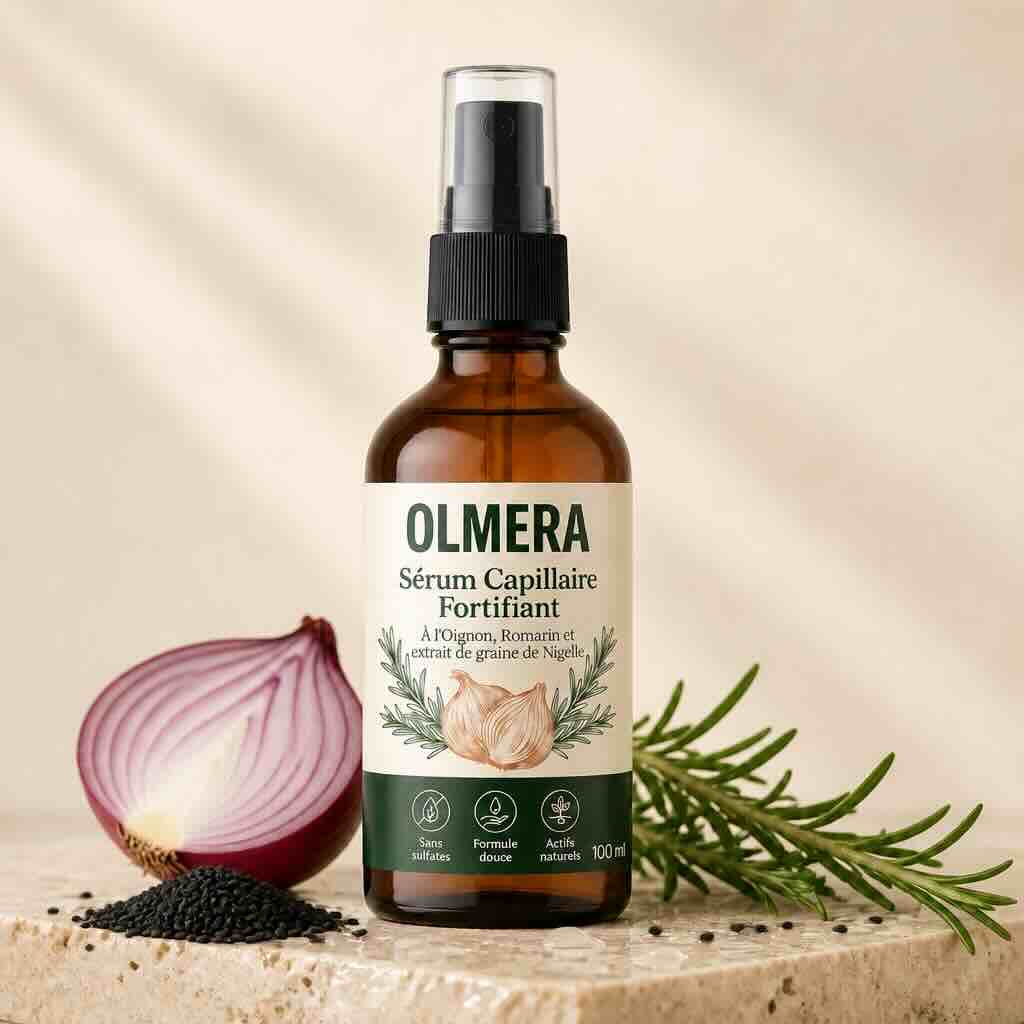 Serum de croissance pour cheveux - à base d'Oignon, de Romarin et Biotine