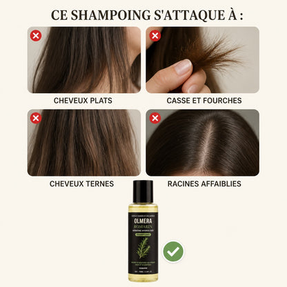 Shampoing au Romarin Et Hydrolat De Keratine