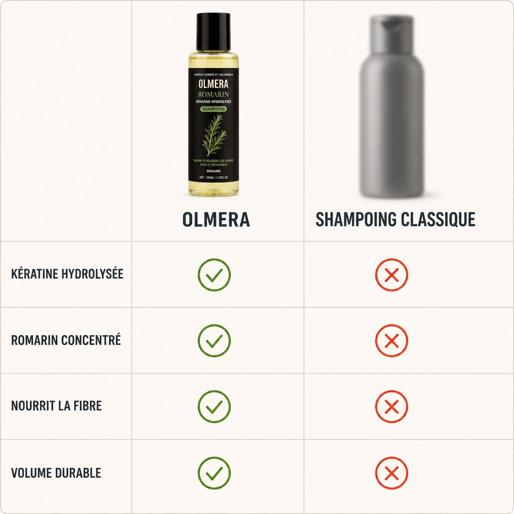 Shampoing au Romarin Et Hydrolat De Keratine